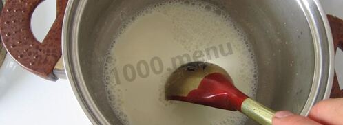 крем из малины с желатином розовый меланж. Шаг 2