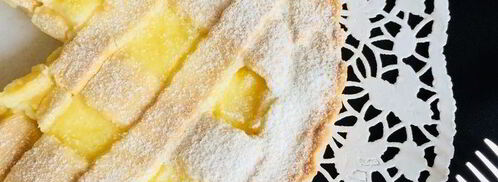 кростата с лимонным кремом. Шаг 7