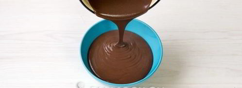 шоколадный заварной крем. Шаг 14
