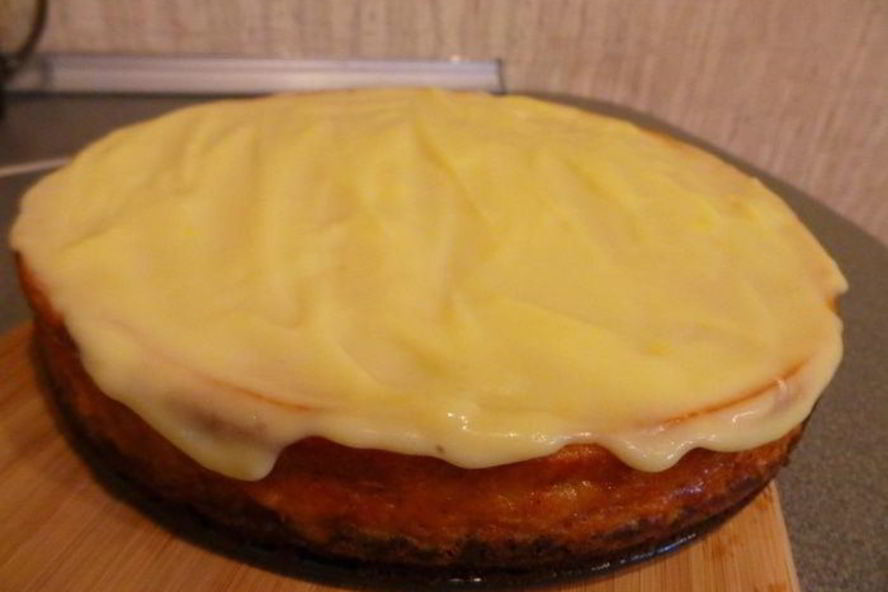 Рецепт тыквенного чизкейка с заварным апельсиновым кремом