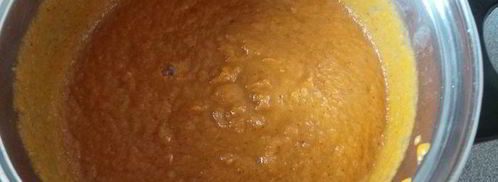 тыквенный чизкейк с заварным апельсиновым кремом. Шаг 2