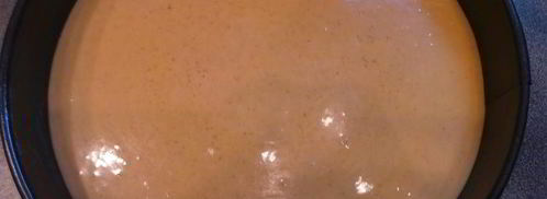 тыквенный чизкейк с заварным апельсиновым кремом. Шаг 6