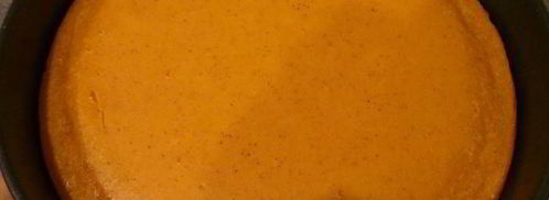 тыквенный чизкейк с заварным апельсиновым кремом. Шаг 9