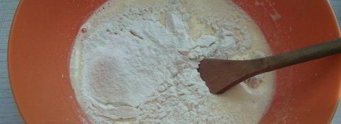 воздушный тыквенно-ореховый бисквит с тыквенно-шоколадным кремом. Шаг 2