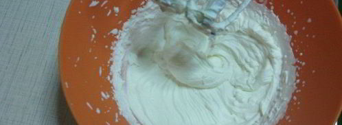 воздушный тыквенно-ореховый бисквит с тыквенно-шоколадным кремом. Шаг 8