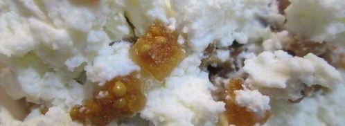 запеченные дольки апельсинов с творожным кремом. Шаг 4