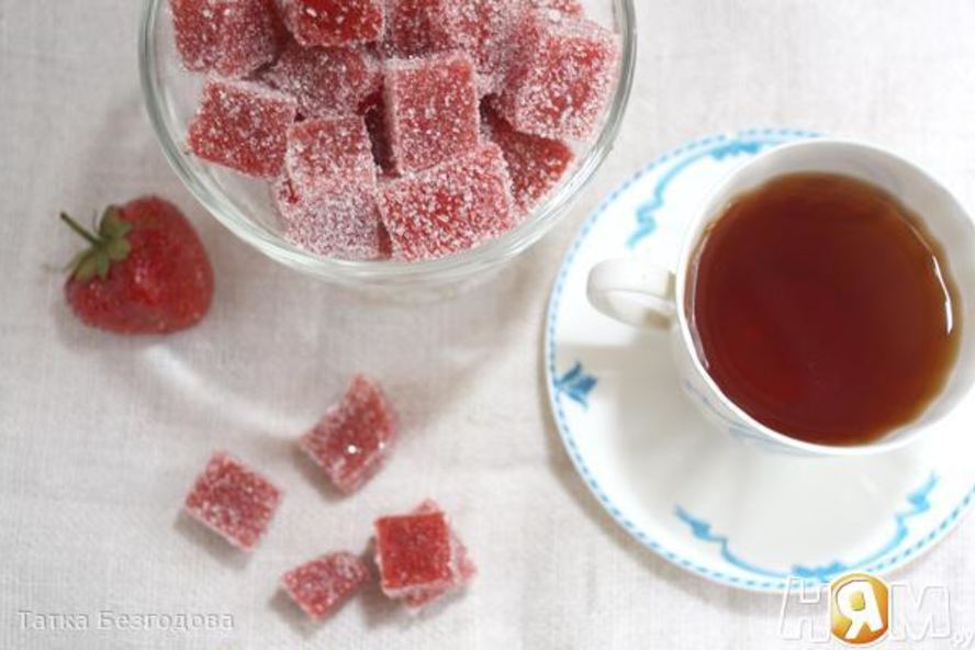 Рецепт клубничного мармелада