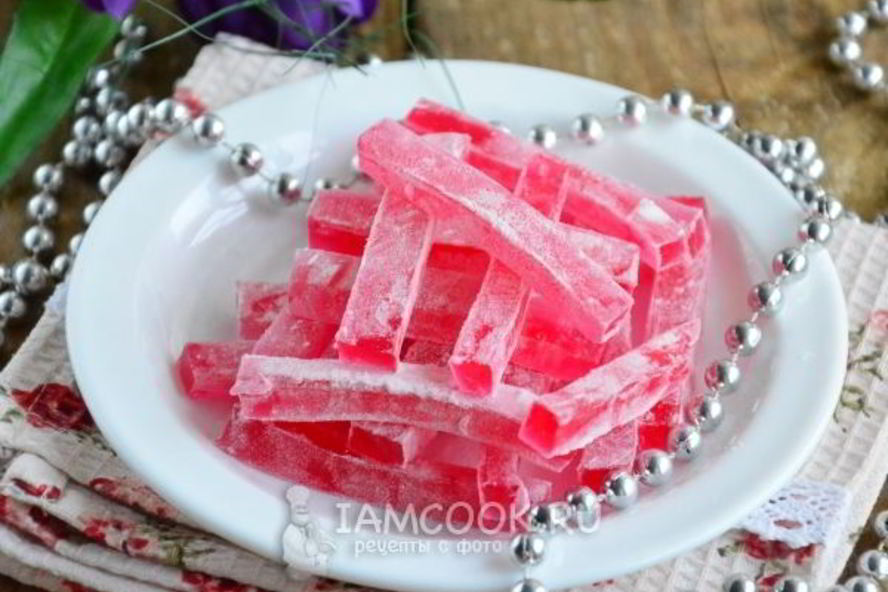 Рецепт жевательного мармелада