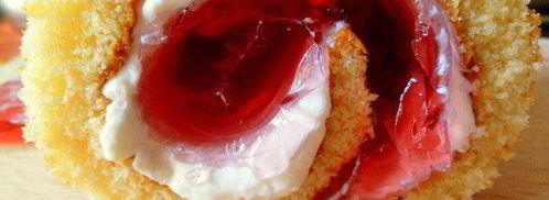 мини-торты с розами, малиновым желе и сливочным кремом. Шаг 17