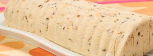 десерт-мороженое с орехами, вяленой вишней и шоколадом. Шаг 9