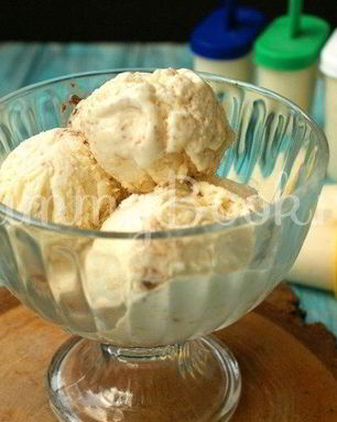 Домашнее мороженое с шоколадом