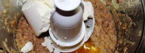 грушевое мороженое с голубым сыром и грецкими орехами. Шаг 8