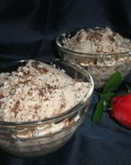 Имбирно-шоколадное мороженое из йогурта