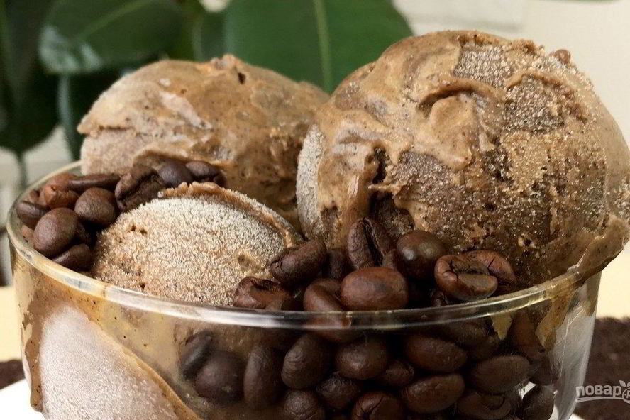 Рецепт кофейного мороженого