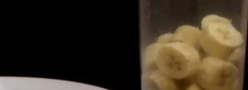 легкое банановое мороженое. Шаг 2