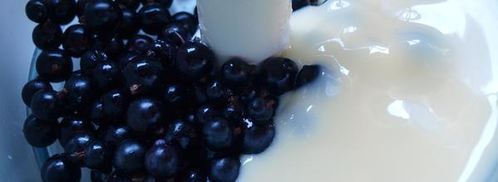 мороженое черносмородиновое. Шаг 4