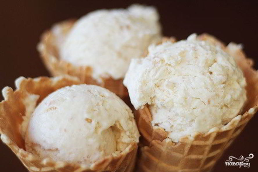 Рецепт мороженого из сливок