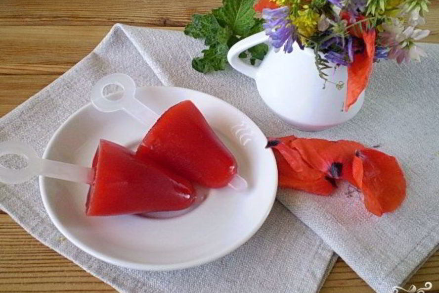 Рецепт мороженого из сока