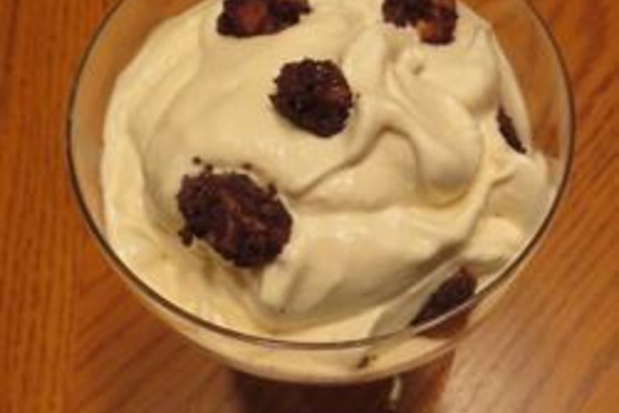 Рецепт мороженого с орехами и шоколадом