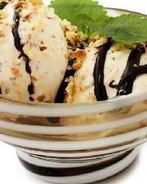 Мороженое с шоколадом