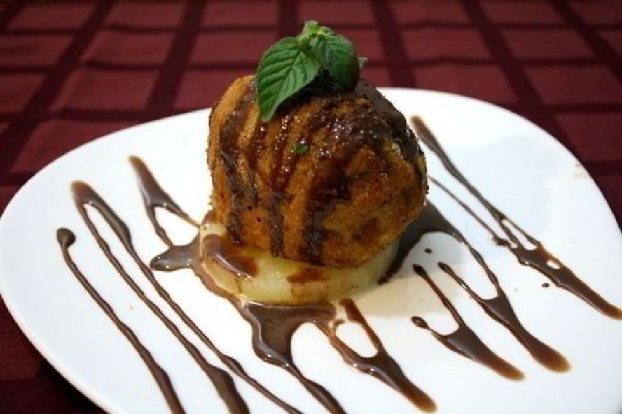 Рецепт мороженого жареного в кокосовой стружке