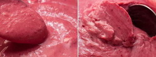 сливочное малиновое мороженое. Шаг 2