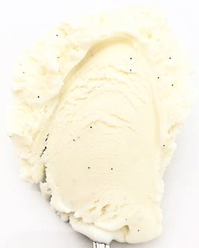 Сливочное мороженое с ванилью, ромашкой и бадьяном