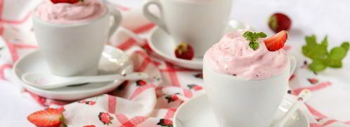 сливочное мороженое с запеченной клубникой и медом. Шаг 5