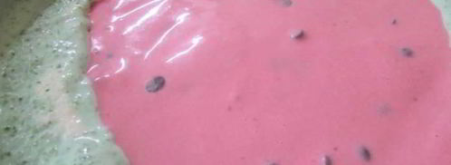 торт-мороженое арбуз. Шаг 17