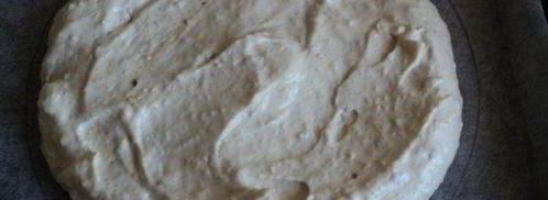 торт-мороженое с меренгой и фруктами. Шаг 4