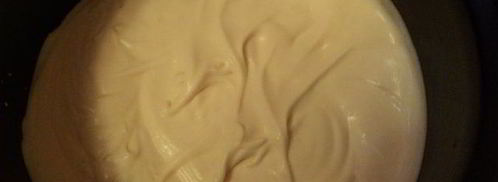 торт-мороженое с меренгой и фруктами. Шаг 5