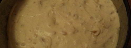 торт-мороженое с меренгой и фруктами. Шаг 7