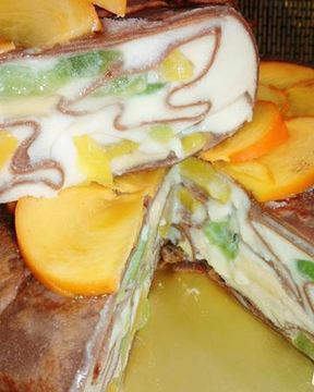 Блинный торт-мусс Тропик