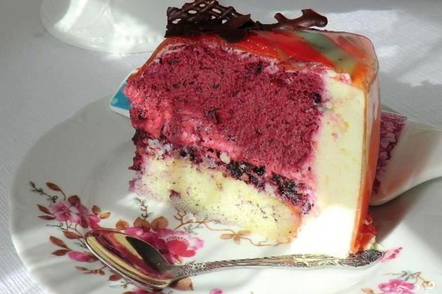 Рецепт черничного мусса для торта