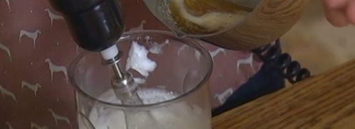 йогуртовый мусс с гранитой. Шаг 8