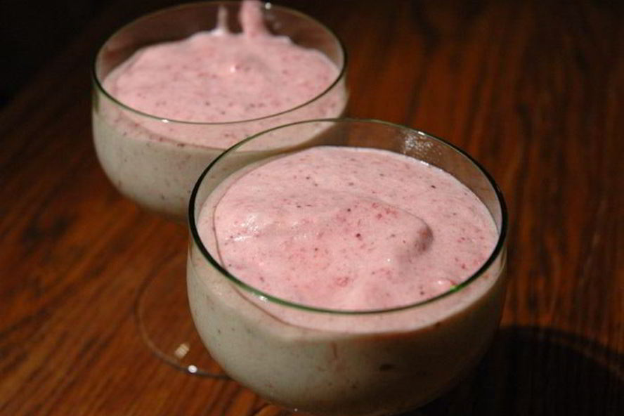 Рецепт клубничного мусса с белым шоколадом