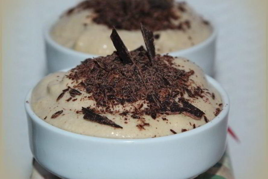 Рецепт кофейно-творожного мусс
