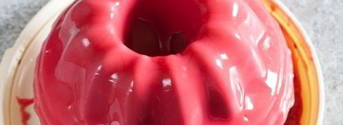 малиновый муссовый торт. Шаг 15