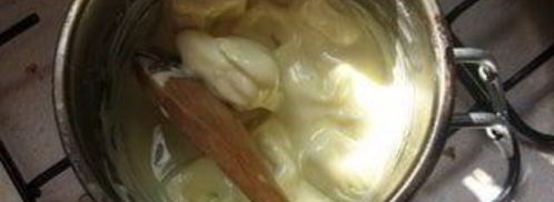 мильфей с муссом из белого шоколада. Шаг 13