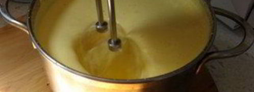 мильфей с муссом из белого шоколада. Шаг 5