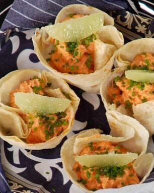 Мусс из копченой семги