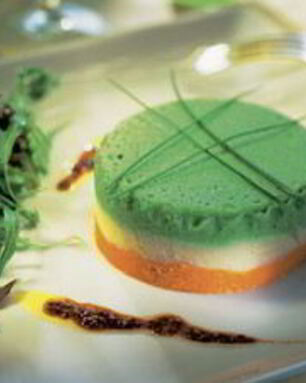 Мусс из трех видов овощей