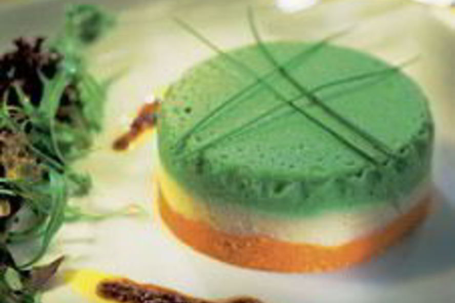 Рецепт мусса из трех видов овощей