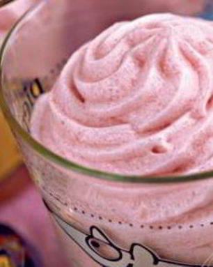 Мусс клюквенный из манной крупы