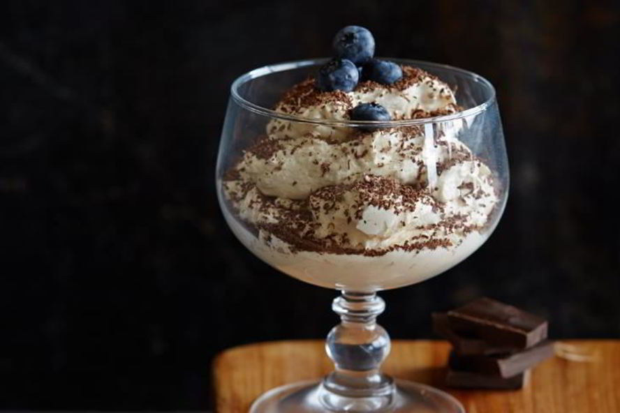 Рецепт мусса с арахисовой пастой, без сахара и углеводов