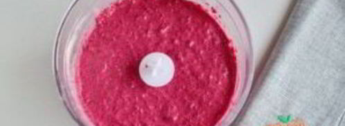 пикантный свекольный мусс с селедкой. Шаг 4