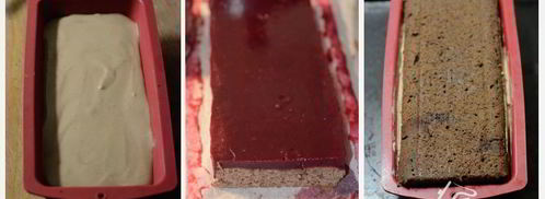 рождественское полено с шоколадным муссом и ягодами. Шаг 6