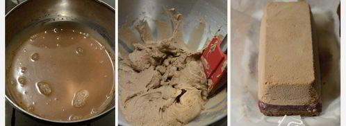 рождественское полено с шоколадным муссом и ягодами. Шаг 9