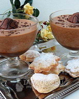 Шоколадно-кофейный мусс
