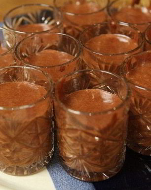 Шоколадно-сливочный мусс